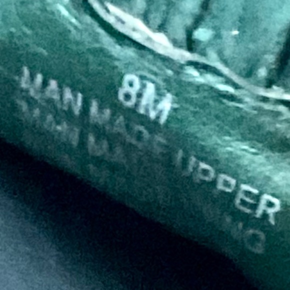 Gianni Bini Rossallio Dark Green Ruffle Sequin Mule Slip On Shoes sz 8 - Picture 10 of 15